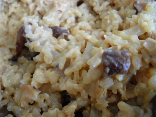 Risotto aux champignons shiitaké Risotto aux champignons shiitaké