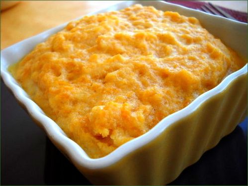 Soufflé d'okara et giraumon Soufflé d'okara et giraumon