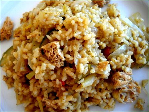 Riz pilaf aux courgettes Riz pilaf aux courgettes