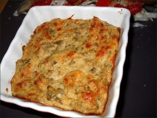 Gratin soufflé d'aubergines et okara vegecarib184