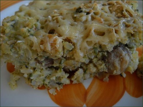 Gratin de riz aux légumes Gratin de riz aux légumes