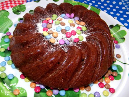 Gâteau au chocolat et aux smarties : recette facile et rapide Un