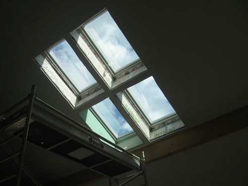 Pose fenêtre de toit ROTO tronic 069