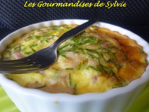 Clafoutis aux Lardons et à la Ciboulette 1