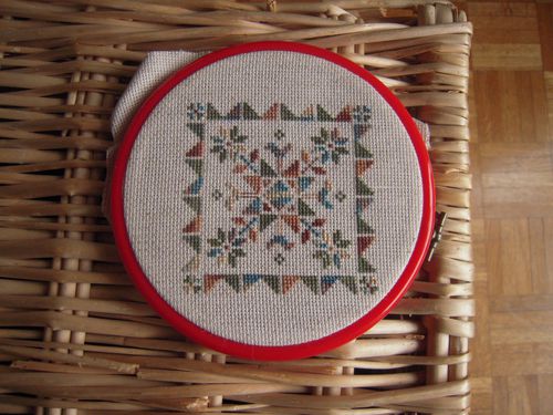 broderie oiseau