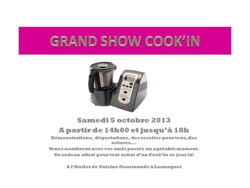 GRAND SHOW COOK’IN