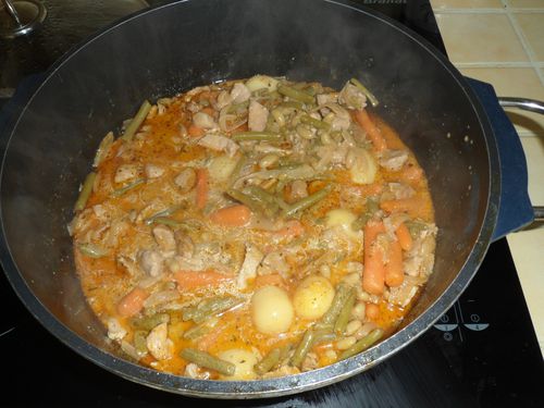 curry de porc rapido