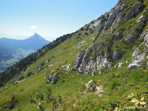 Vers le pas de la Suiffière