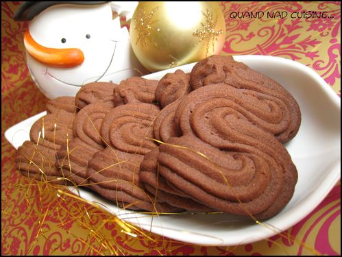 Sablés viennois au cacao de Pierre Hermé 9 sablés viennois au cacao