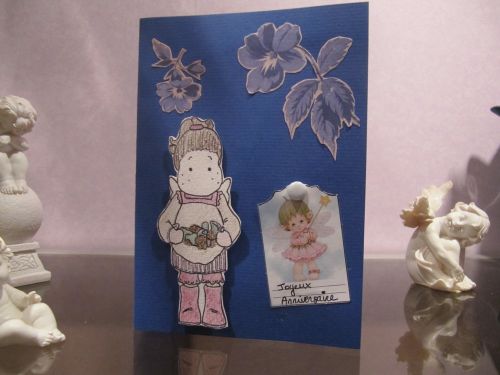Carte d'anniversaire de la part de Vanessa