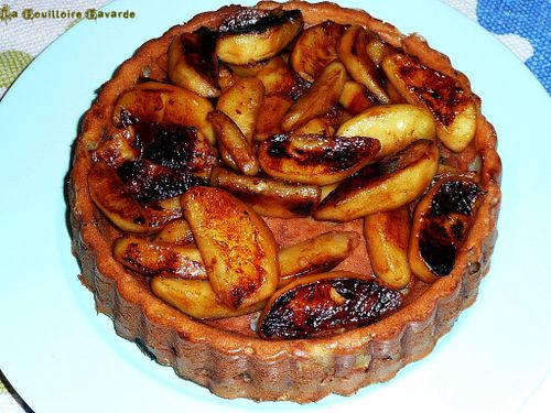 cake renversé de boudin aux polmlmes caramélisées.JPG.1