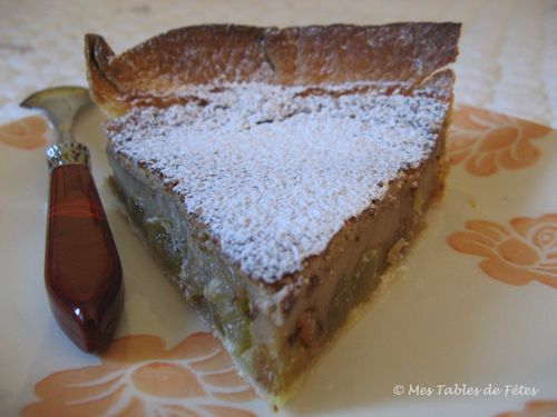 Tarte café raisins mascarpone