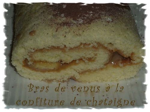 Gâteau roulé (ou Bras de Vénus)