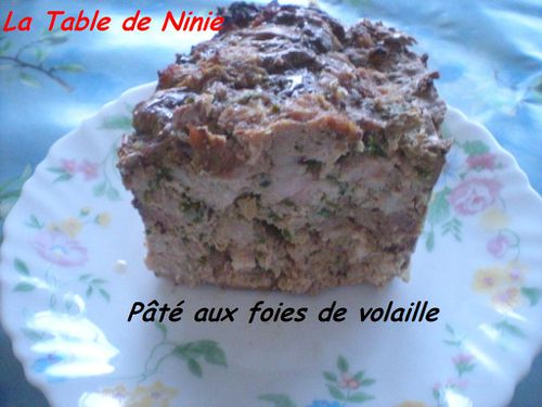 Pâté foies de volaille