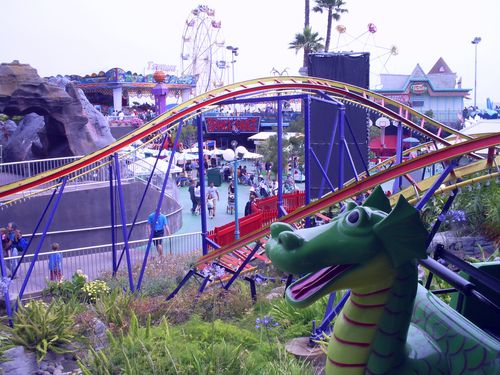 Vue sur parc Boardwalk