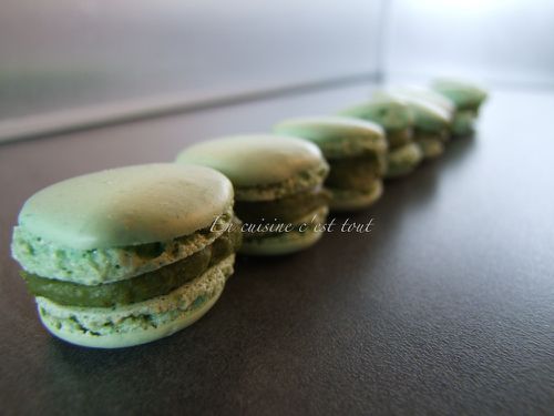 Macarons pistache