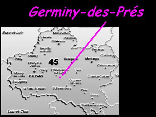 carte germigny des près