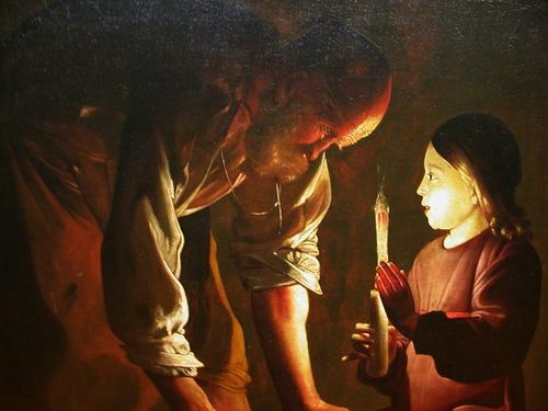 Georges de La Tour - Saint Joseph charpentier