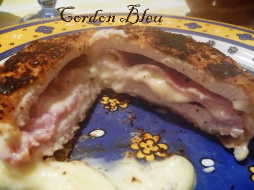 cordon bleu par Millou cordon bleu ouvert de millou et un delices