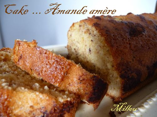 cake saveur amande amère de Millou et un délices