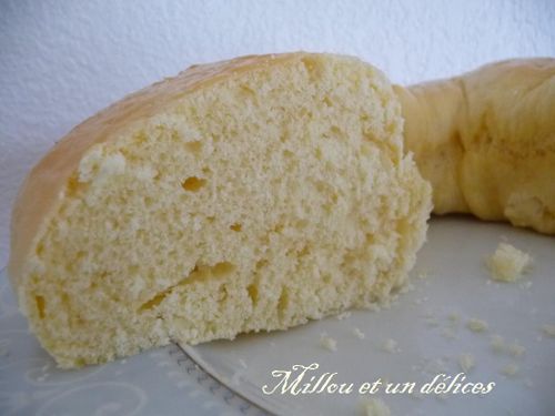 couronne des rois briochée tranchée de Millou couronne des rois briochée tranchée de Millou et un délices