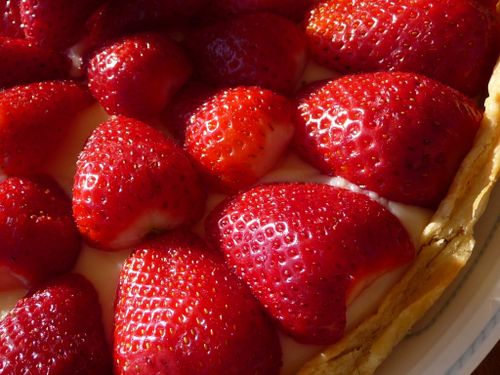 tarte aux fraises de Millou et un délices 2