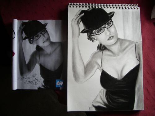 Melle Fusain-WIP2