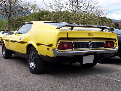 1972 FORD Mustang Mach1 Fastback Coupe