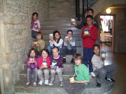 Atelier cache-pot feutré