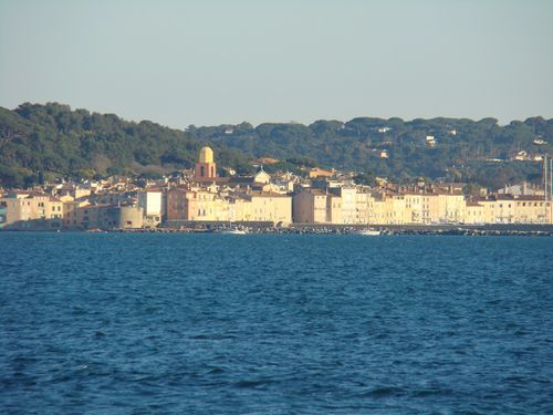 Saint Tropez vu de Sainte Maxime