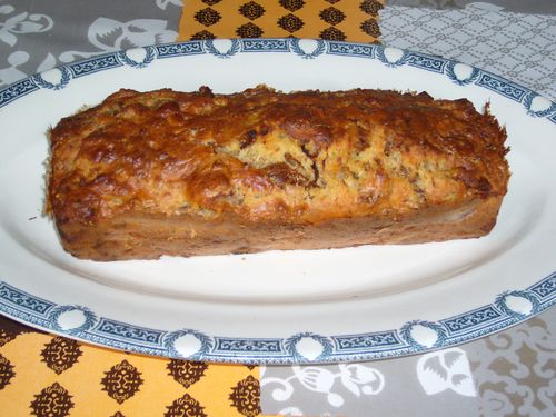 Cake Italien Jambon Parme Figues Mozzarella Et Tomates Sechees