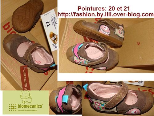 20 21 Chaussure Fille Marron Choco Biomecanics baby Gervali