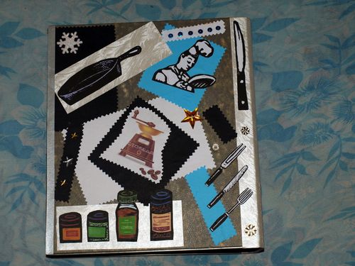 2009-12-21 livre de recettes fait pour delphine