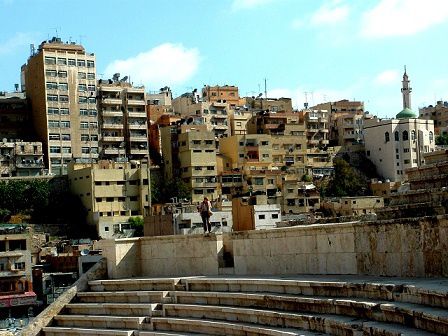 Jordanie-Amnan vue du théâtre d'odéon