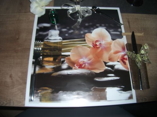 Table nature et orchidée 001