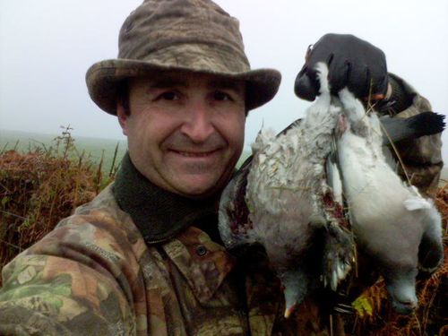 Technique de chasse du pigeon avec des appelants en ...