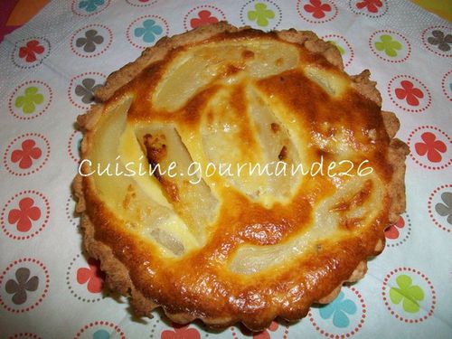 tartelette aux poires