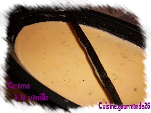crème à la vanille