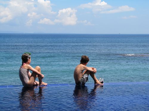 Candidasa hôtel Bali Santi piscine 3