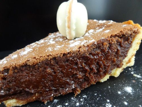 Tarte fondante chocolat-grand marnier - Le blog de petitcheflustine