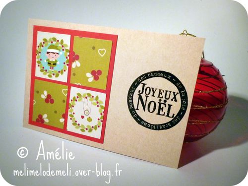 Scrap Inès Merci Amélie Méli mélo de Meli
