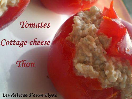 Tomates farcies au cottage cheese(3)