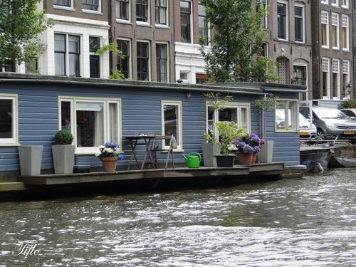 Amsterdam houseboat