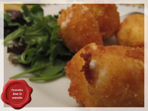 Croquette chève, potiron & pommes de terre3