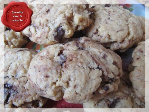 Cookies 2 chocs et beurre de cacahuètes2