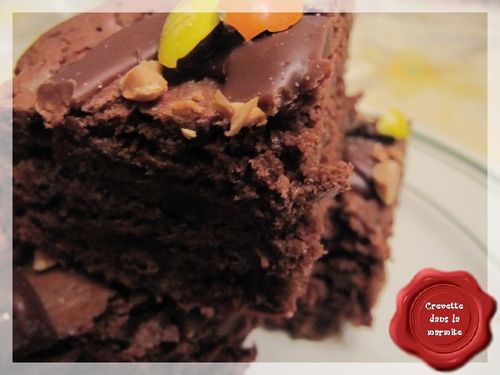 Brownies aux M&M's 3