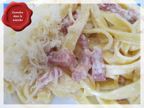 Pâtes à la carbonara3