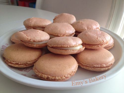 macarons fleur d'oranger