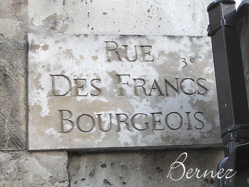 angle Francs Bourgeois Sévigné 75003 Blog