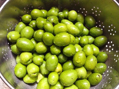Lavage olives